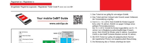 CeBit "e-Ticket"