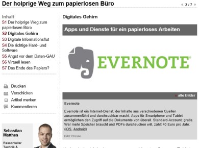 WiWo Evernote