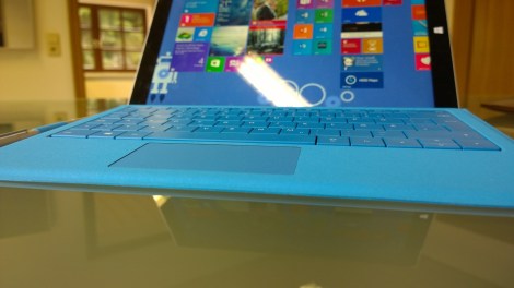 Surface Pro 3 Tastaur Test