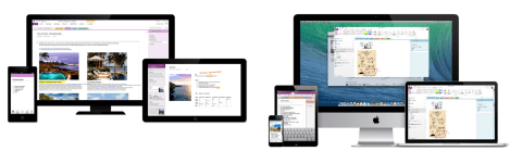OneNote Android iOS Windows Cloud